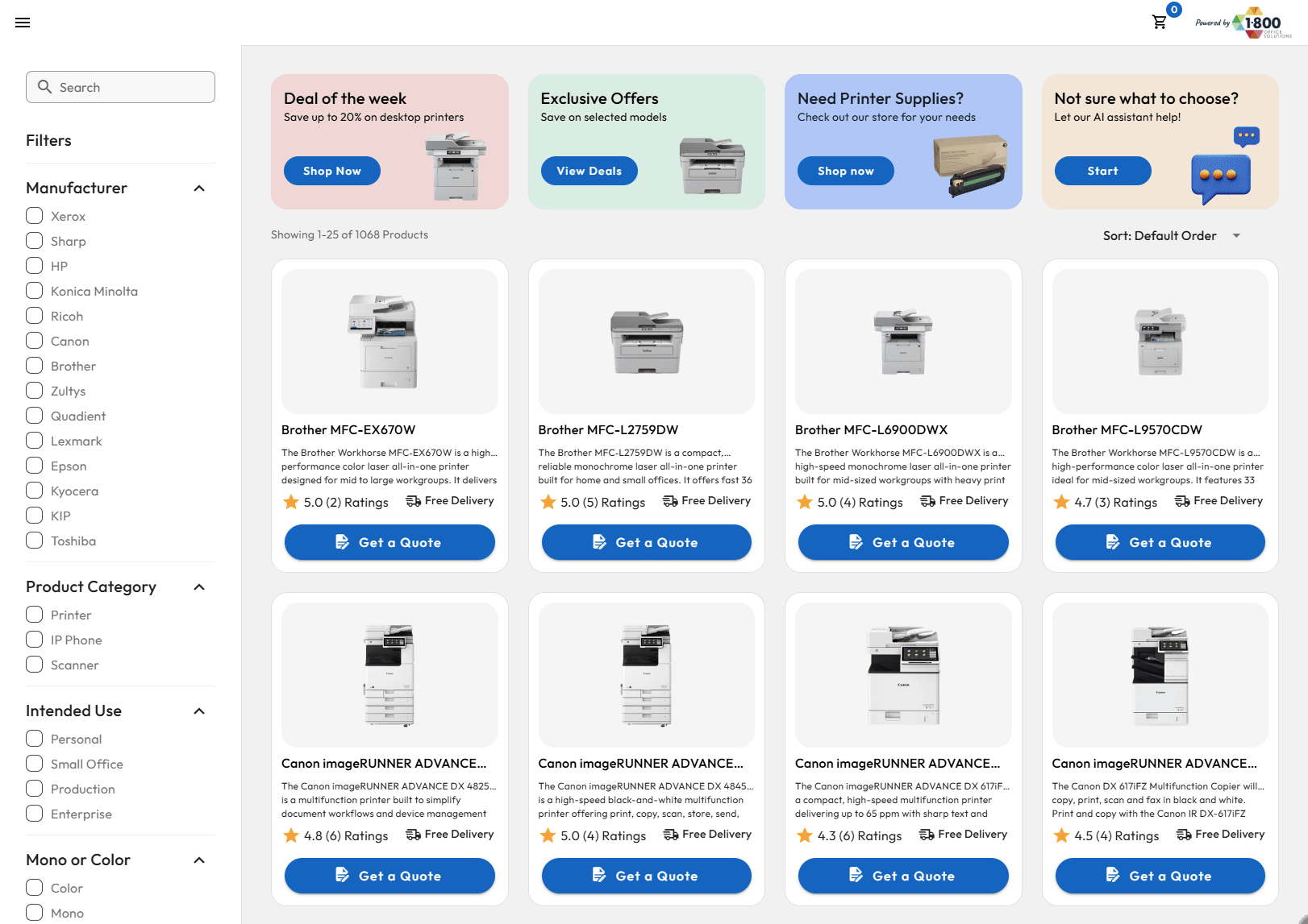 Machine Configuration — OS Showroom