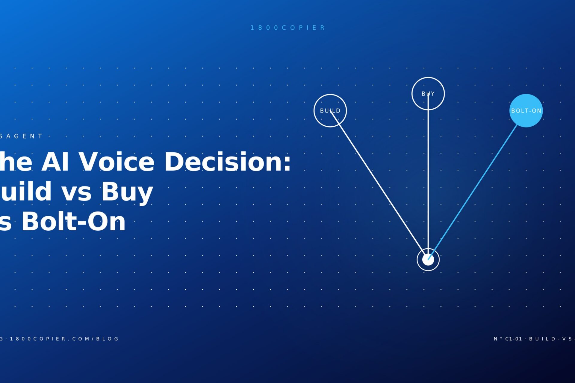 The AI Voice Decision for Copier Dealers: Build vs Buy vs Bolt-On